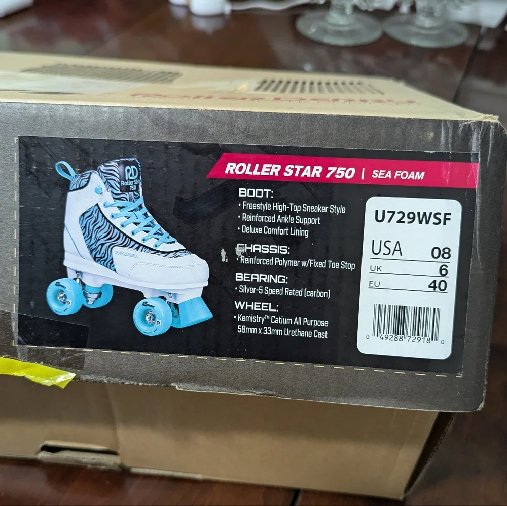 Roller Derby Star 750 Skates Size 8 - Picture 9 of 11